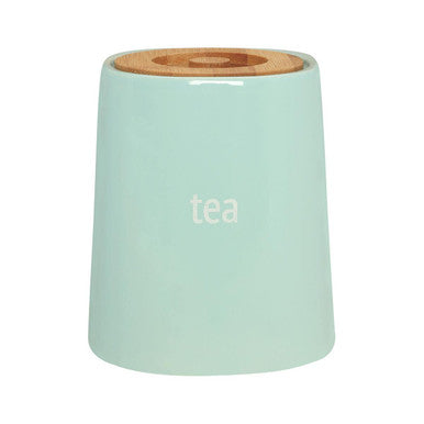 Blue Ceramic Tea Canister - Fletcher