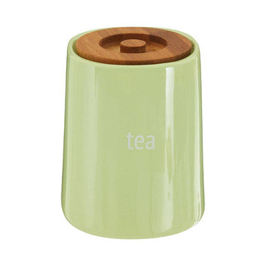 Green Ceramic Tea Canister - Fletcher
