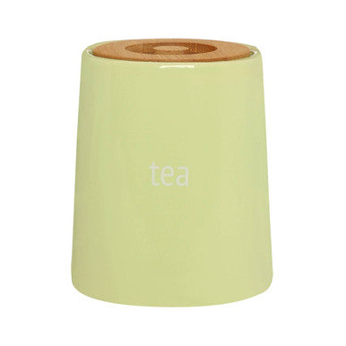Green Ceramic Tea Canister - Fletcher