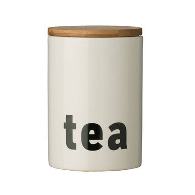 Tea Canister - Mono