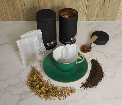 Fill Your Own Tea Bags - Non-woven Fabric with Drawstrings