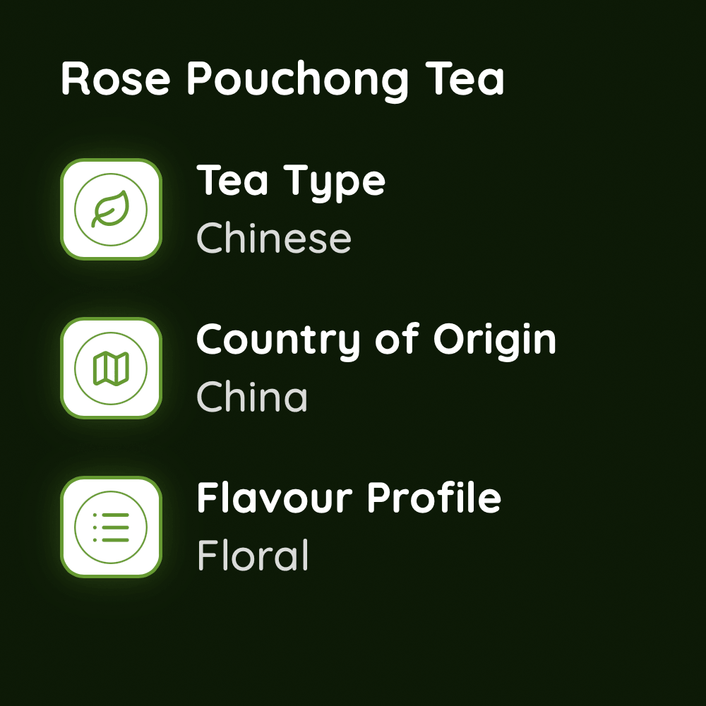 Poch Tea Rose Pouchong Tea – Tea-Direct.co.uk