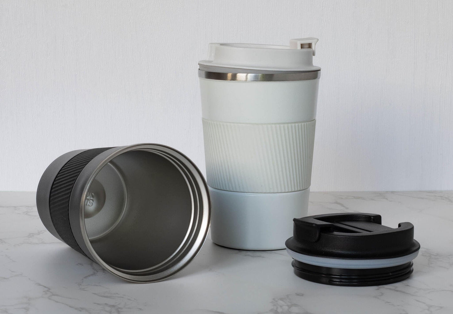 Tea or Coffee Travel Mug - Black