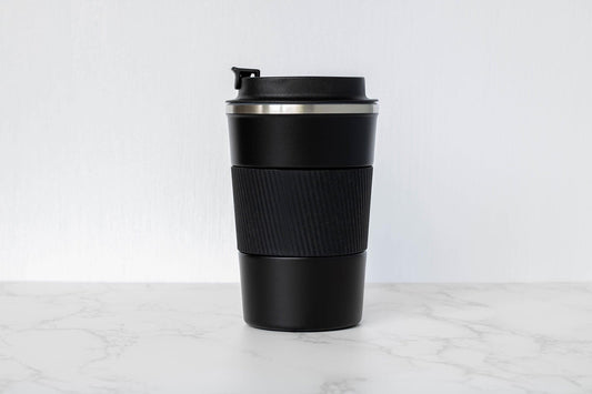 Tea or Coffee Travel Mug - Black
