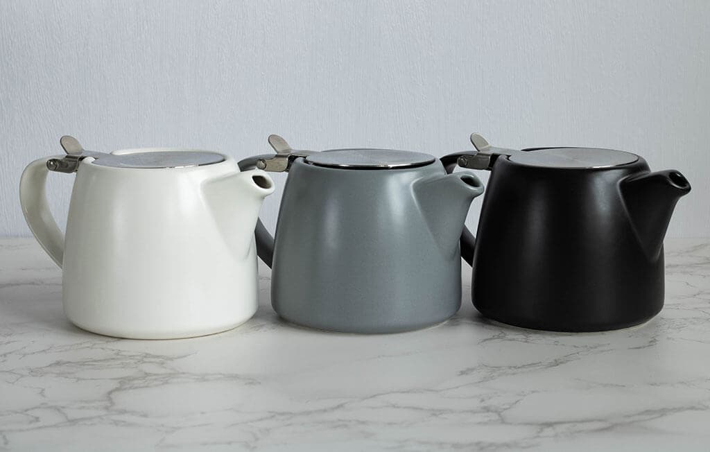 Ceramic Teapot - Black – Tea-Direct.co.uk